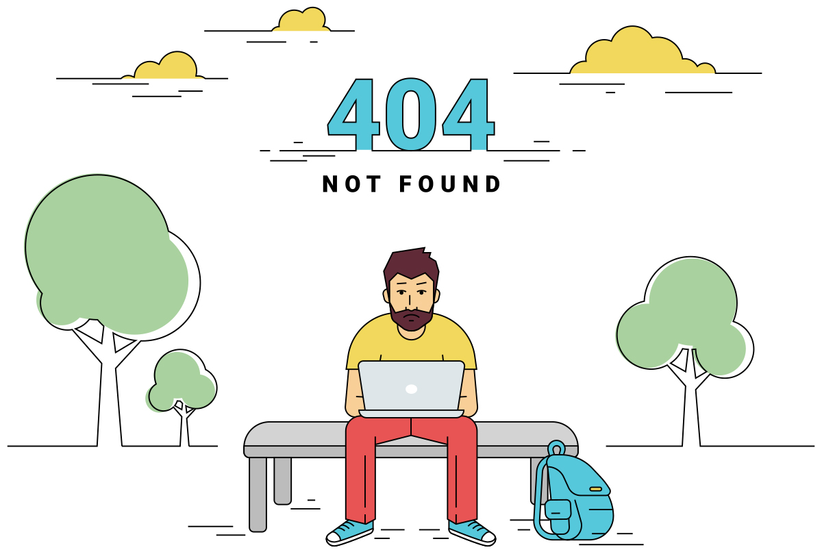 404 error cartoon